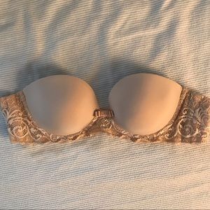 Simone Perele Nude strapless bra 34B